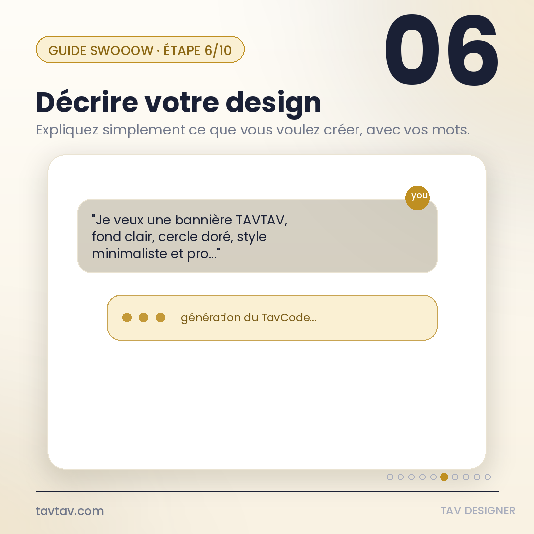 Étape 6