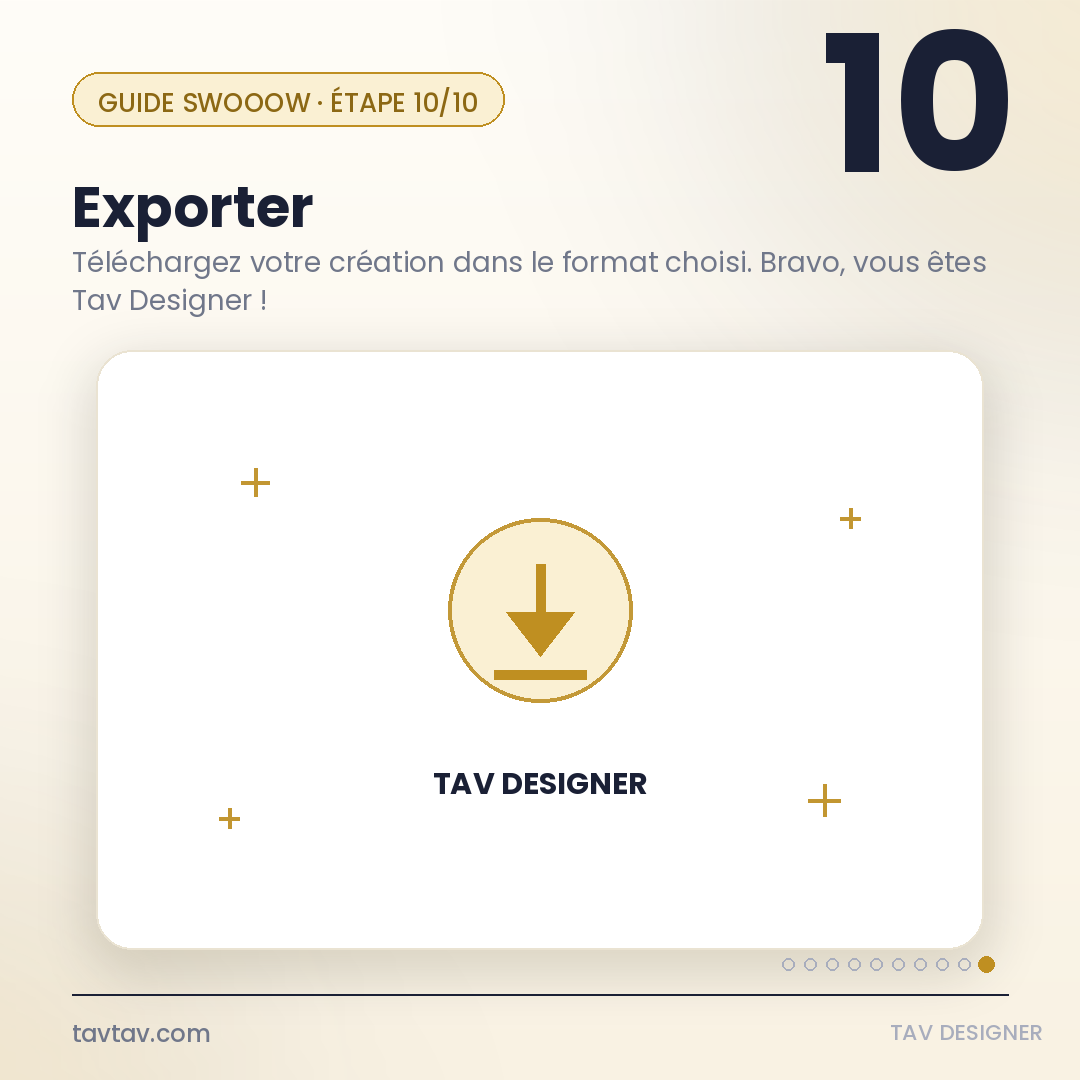 Étape 10
